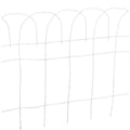 Best Garden 14 In. H x 20 Ft. L Galvanized Wire Decorative Border Fence