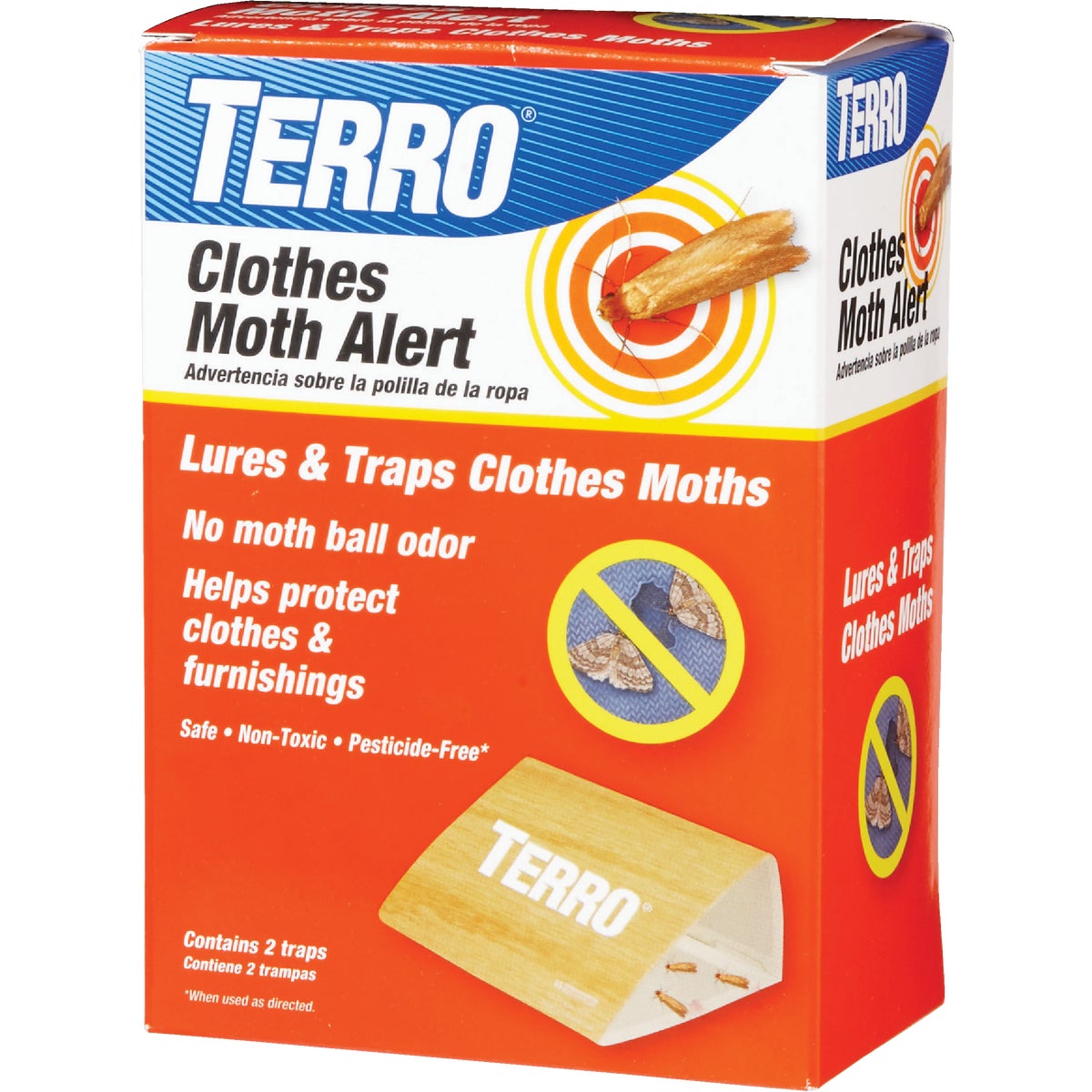 Terro Glue Clothes Moth Alert Trap (2-Pack)