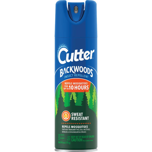 Cutter Backwoods 6 Oz. Insect Repellent Aerosol Spray