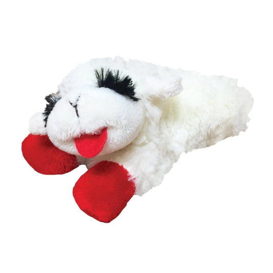 Multipet 6 In. Plush Lamb Chop Dog Toy