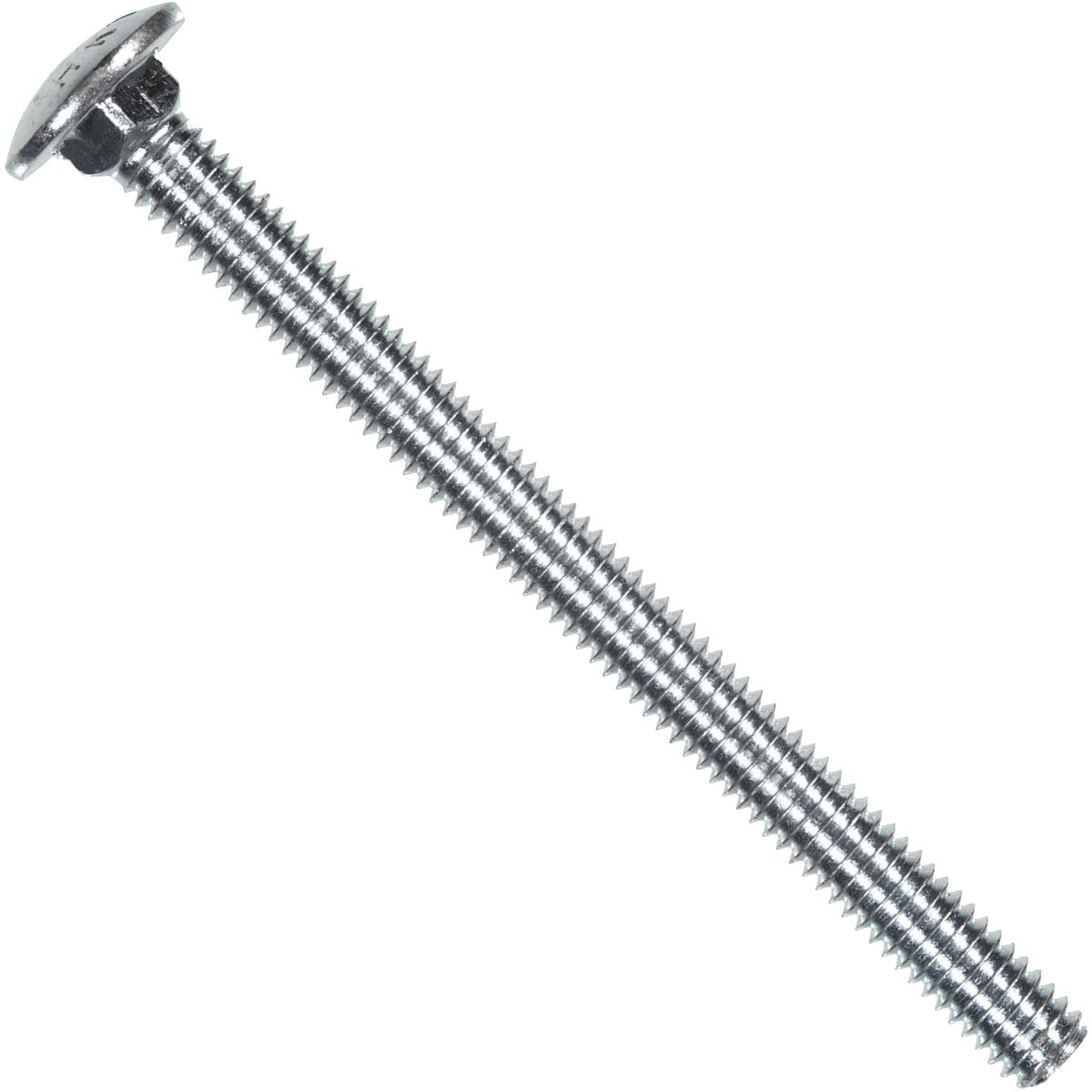 Hillman 1/4 In. x 1-1/4 In. Grade 2 Zinc Carriage Bolt (100 Ct.)