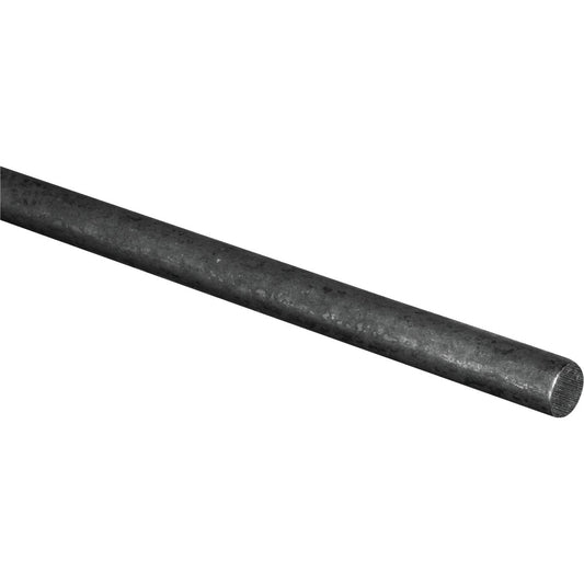 Hillman Steelworks Steel 1/4 In. X 3 Ft. Solid Rod