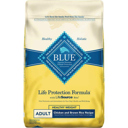 Blue Buffalo Life Protection Formula 30 Lb. Lamb & Brown Rice Healthy Weight Dry Adult Dog Food