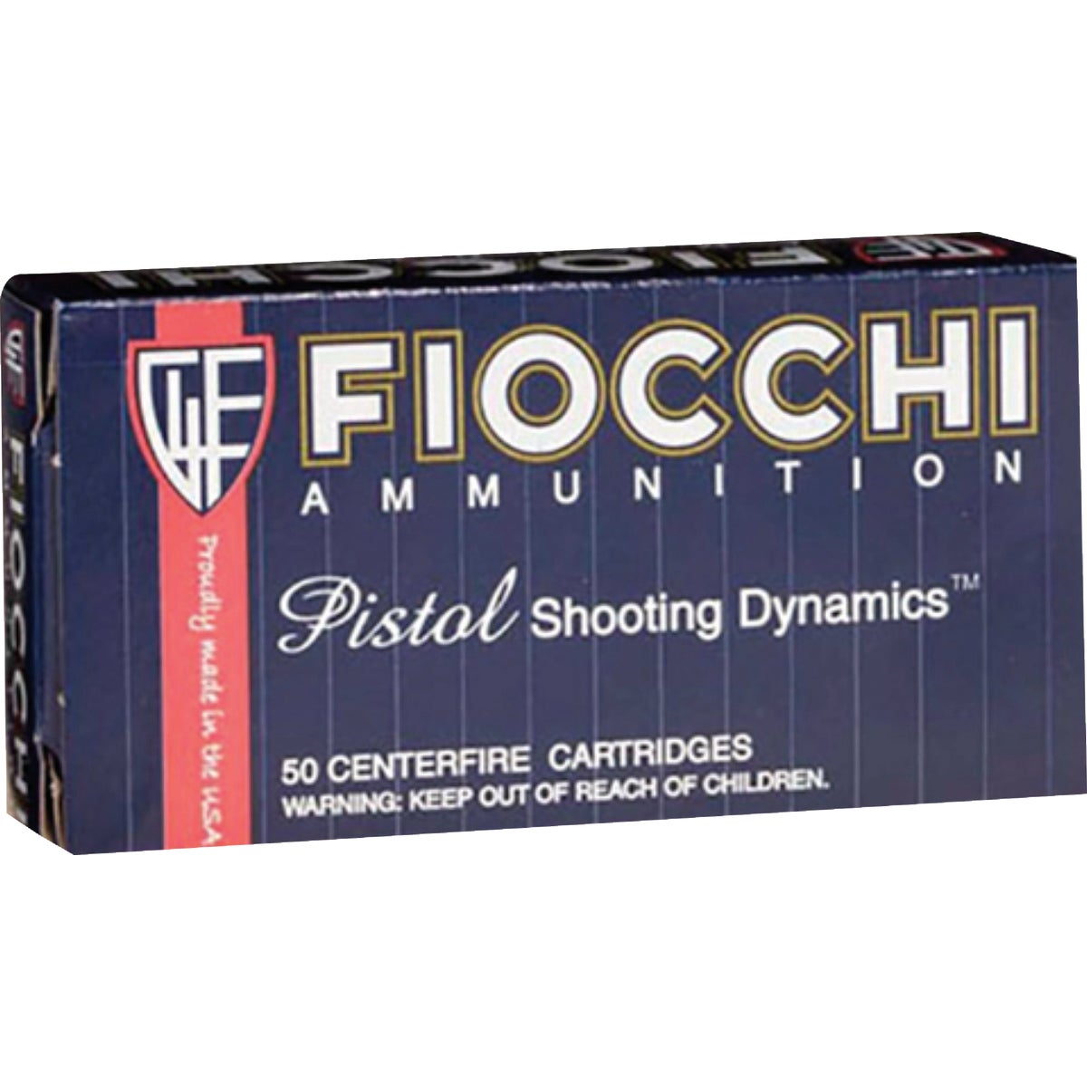 Fiocchi Shooting Dynamics 9mm FMJ Centerfire Ammunition Cartridges