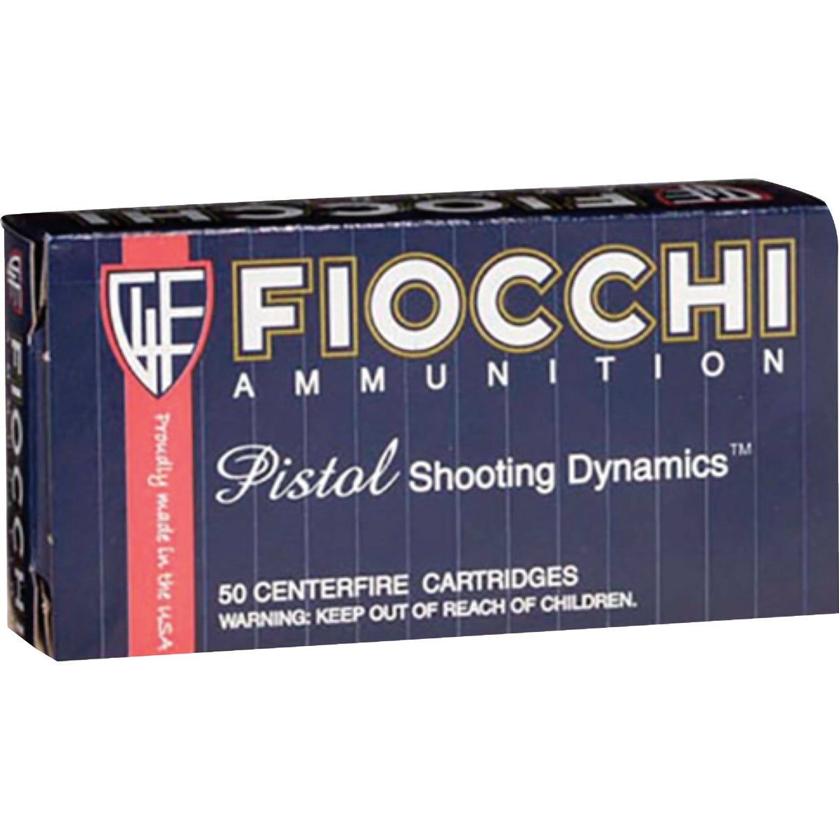 Fiocchi Shooting Dynamics 9mm 158 Grain FMJ Centerfire Ammunition Cartridges