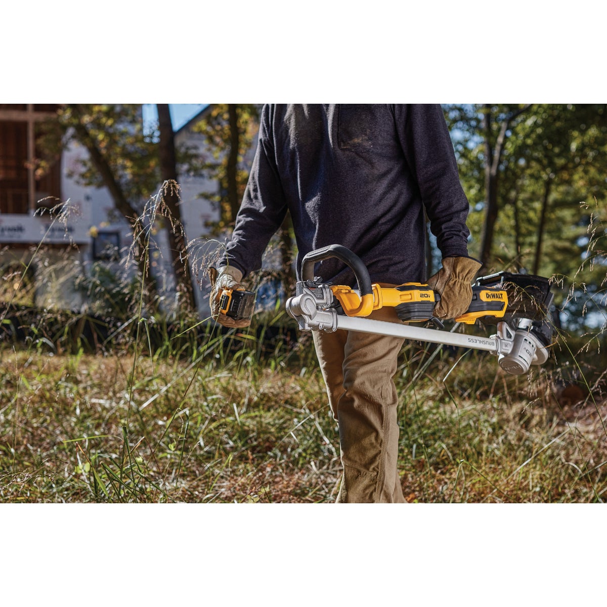 DeWalt 20V MAX 14 In. Folding Cordless String Trimmer (Bare Tool)