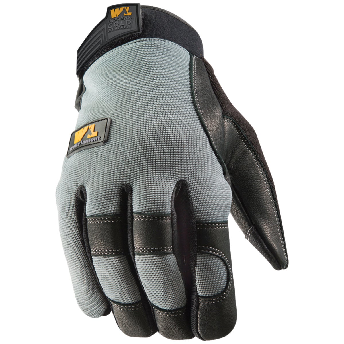 Wells Lamont FX3 HydraHyde Men's Large Leather Grain Goatskin Insulated Work Glove