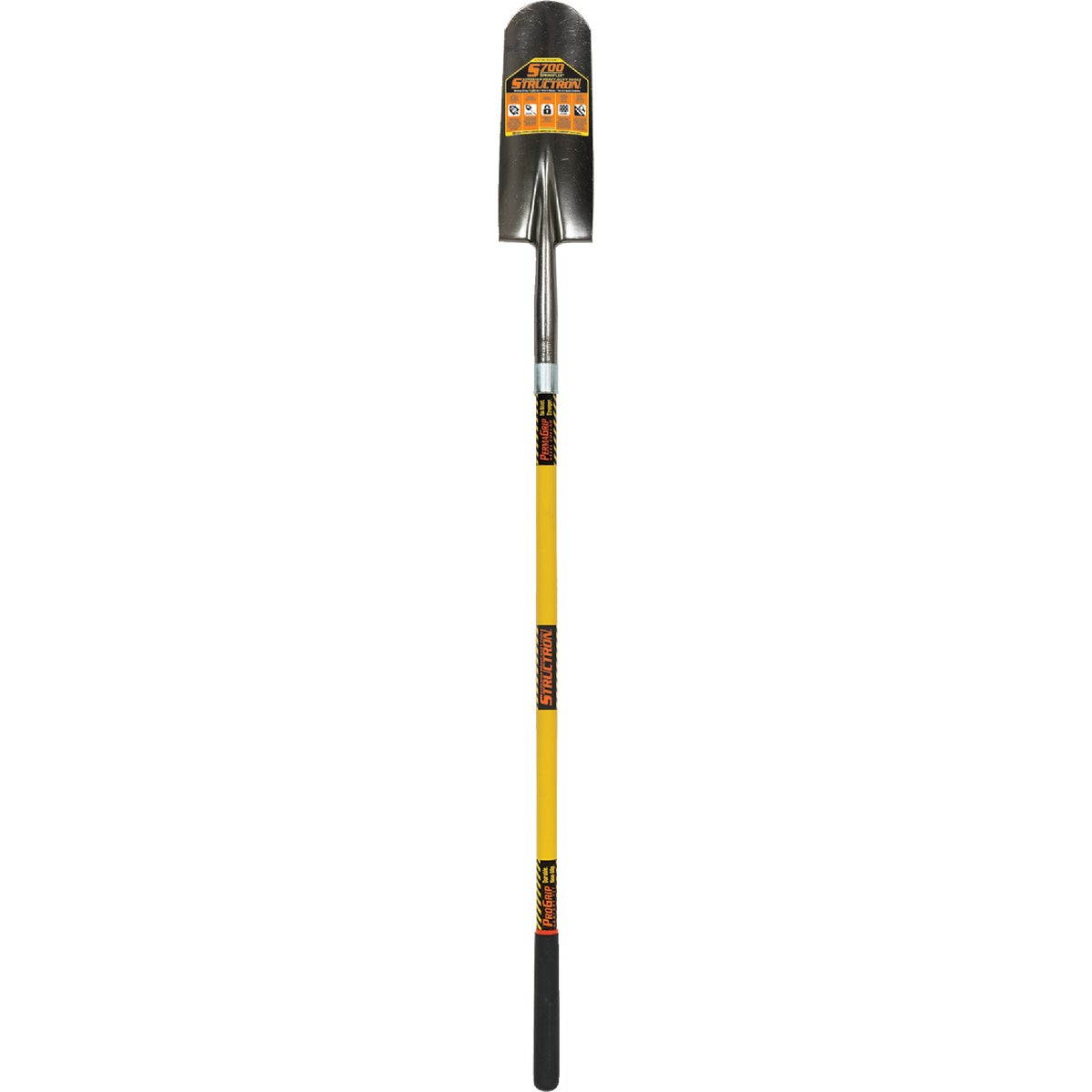 Structron S700 SpringFlex 48 In. Fiberglass Handle Round Point Drain Spade