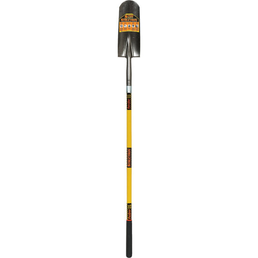 Structron S700 SpringFlex 48 In. Fiberglass Handle Round Point Drain Spade