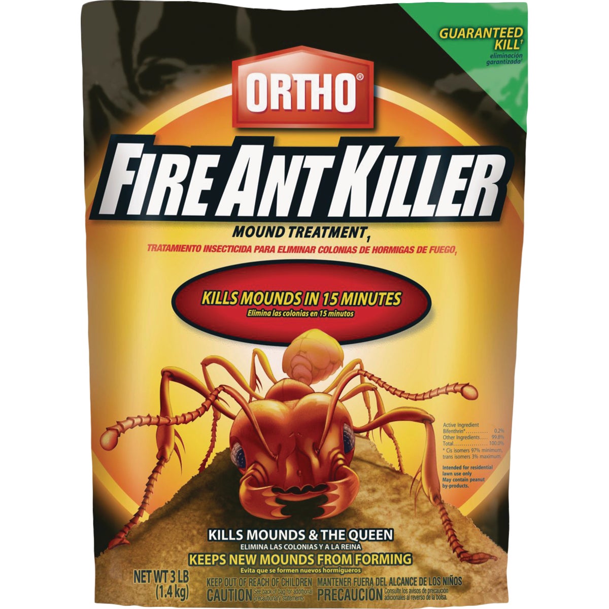 Ortho 3 Lb. Ready To Use Granules Fire Ant Killer Mound Treatment
