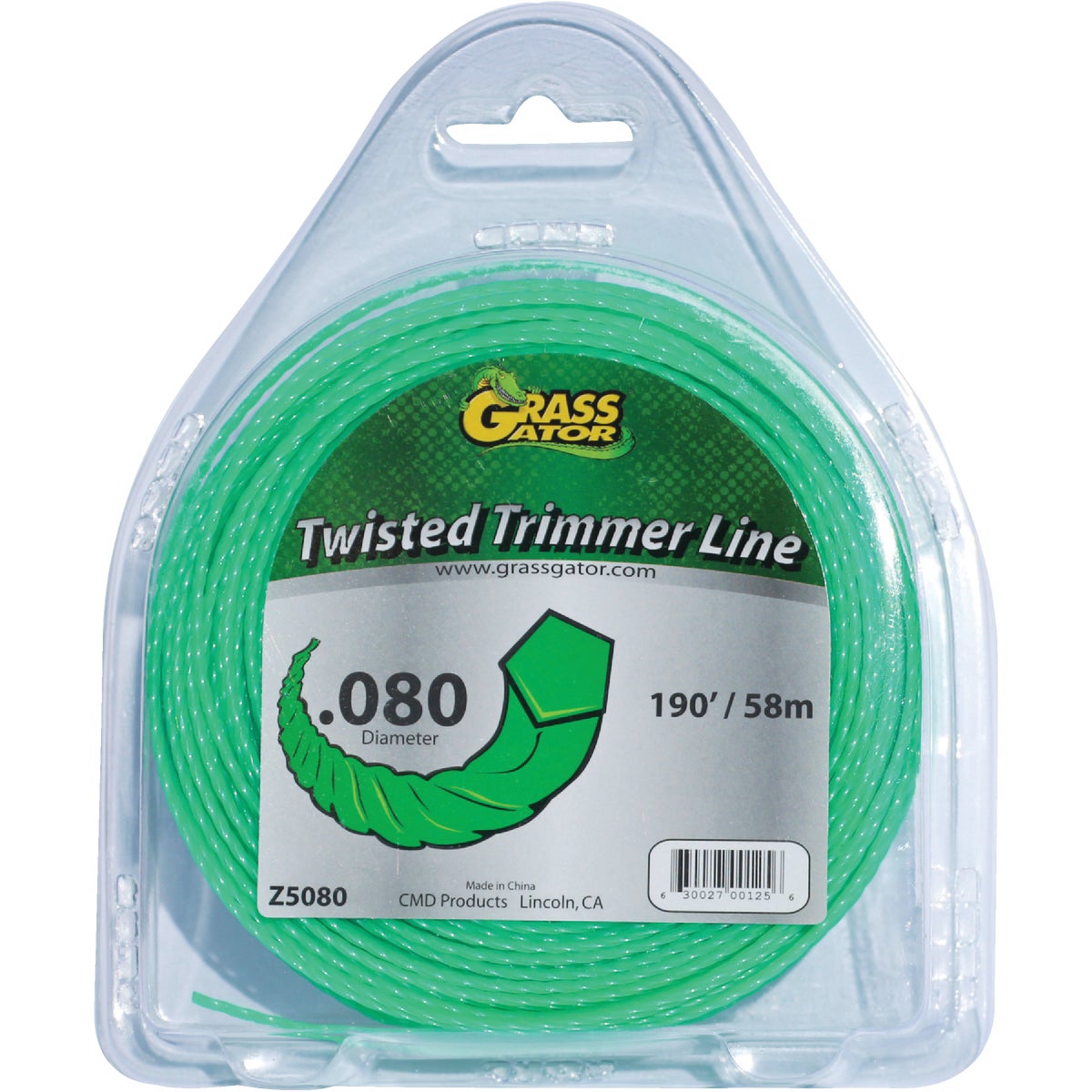 Grass Gator 0.080 In.x 190 Ft. Twisted Trimmer Line