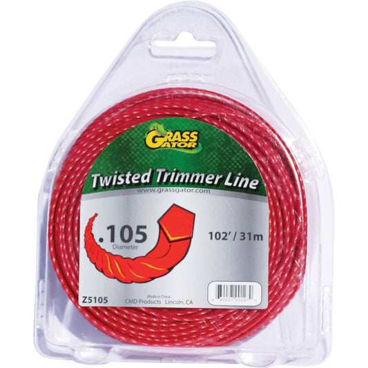 Grass Gator 0.105 In.x 102 Ft. Twisted Trimmer Line