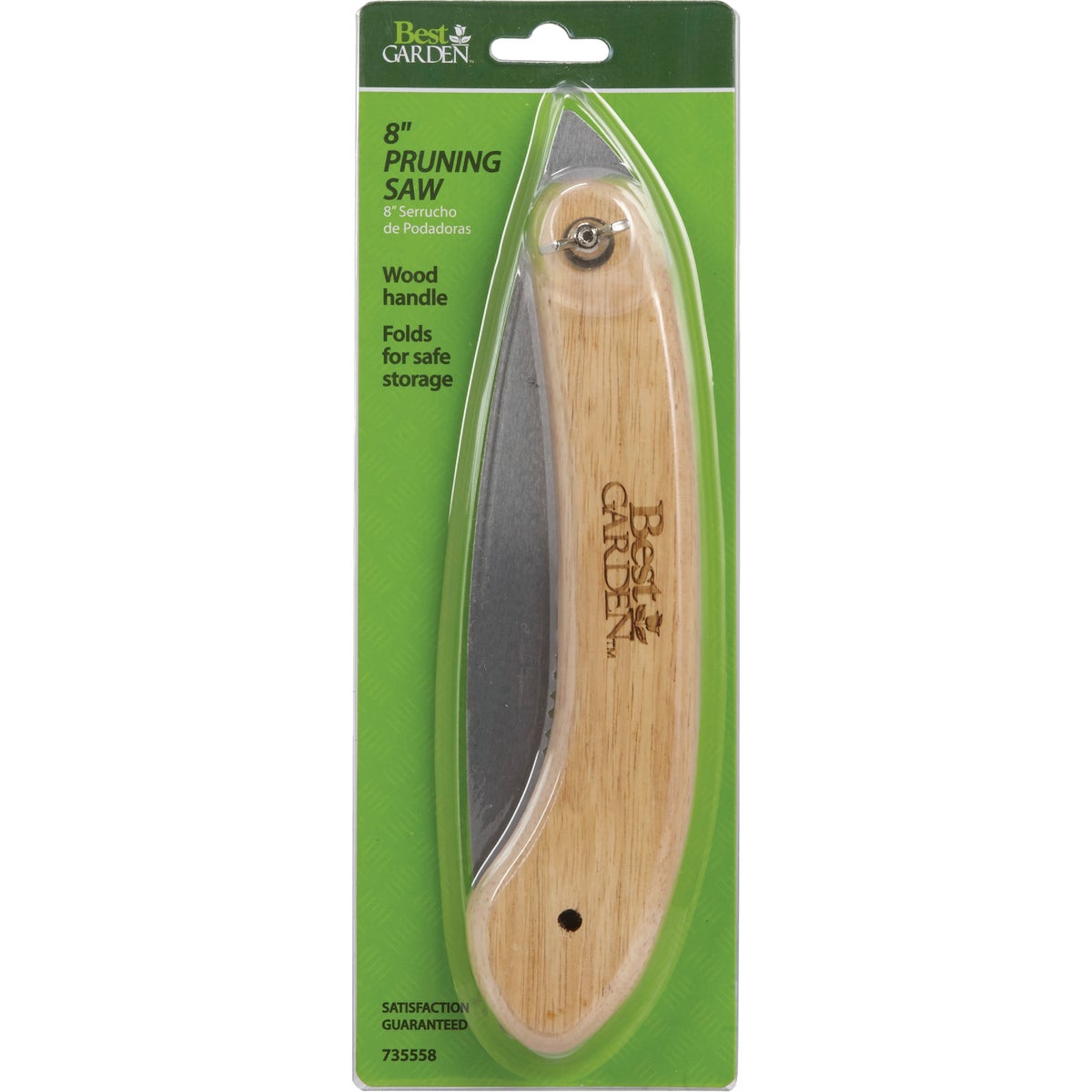 Best Garden 8 In. Curved Pruning Saw