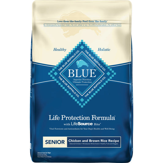 Blue Buffalo Life Protection Formula 30 Lb. Chicken & Brown Rice Dry Senior Dog Food