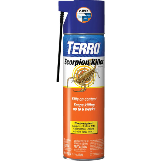 Terro 19 Oz. 2-Way Spray Aerosol Spray Scorpion & Spider Killer