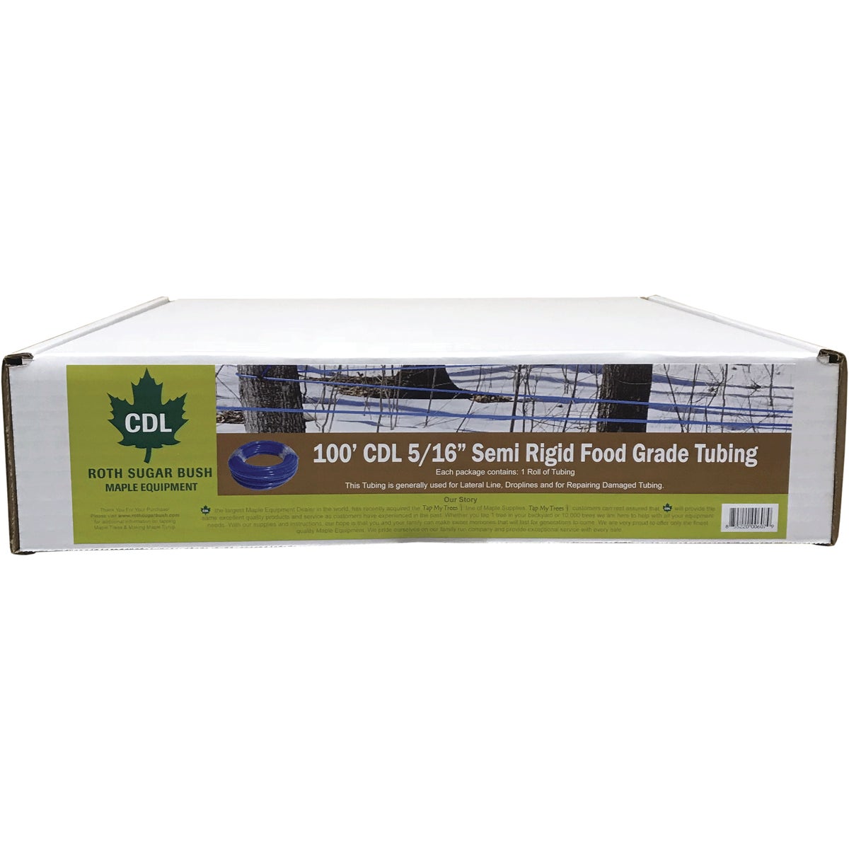 CDL 5/16 In. x 100 Ft. Food Grade Maple Tubing