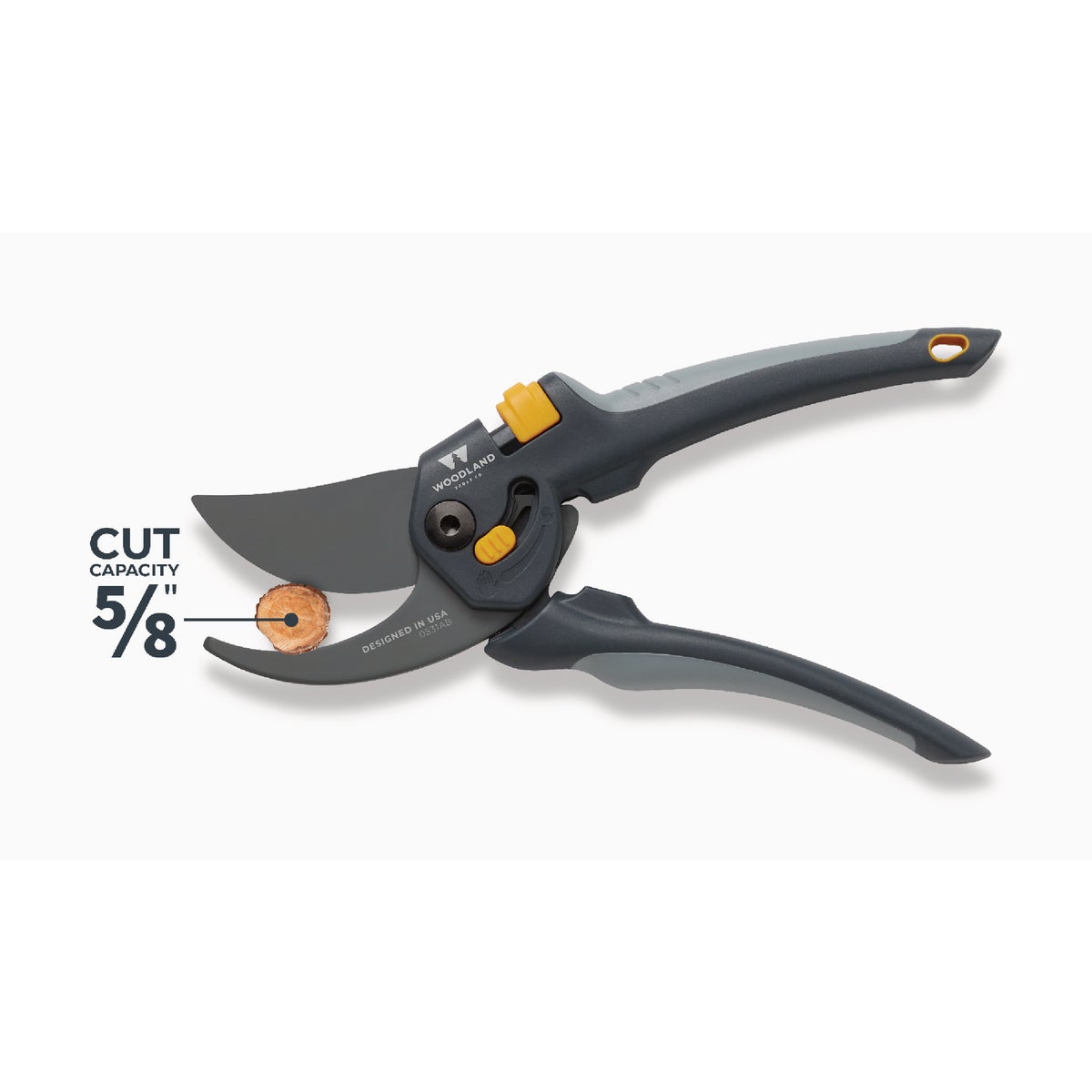 Woodland 8.38 In. Adjustable Heavy Duty Bypass Pruner