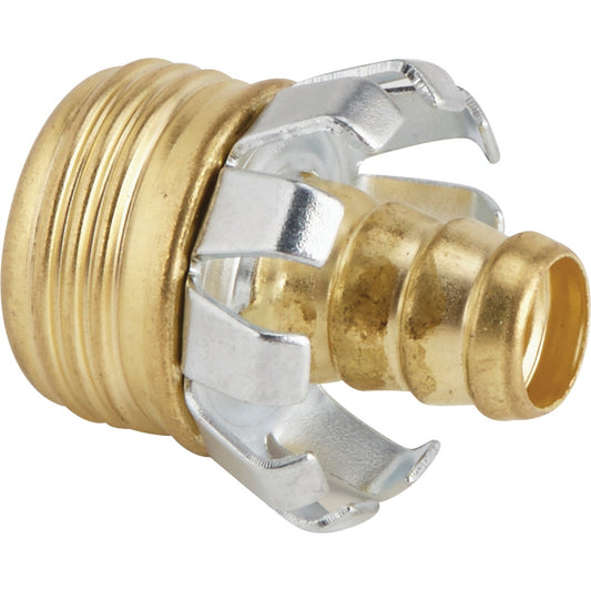 Best Garden 1/2 In. Male Brass Hose Coupling Mender