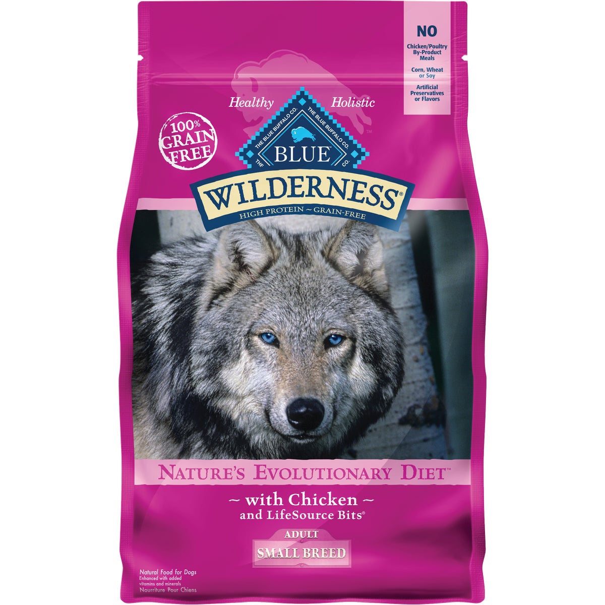 Blue Buffalo Wilderness Grain-Free 4.5 Lb. Chicken Small Breed Adult Dry Dog Food