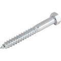 Hillman 1/2 In. x 3 In. Zinc Hex Lag Screw (50 Ct.)
