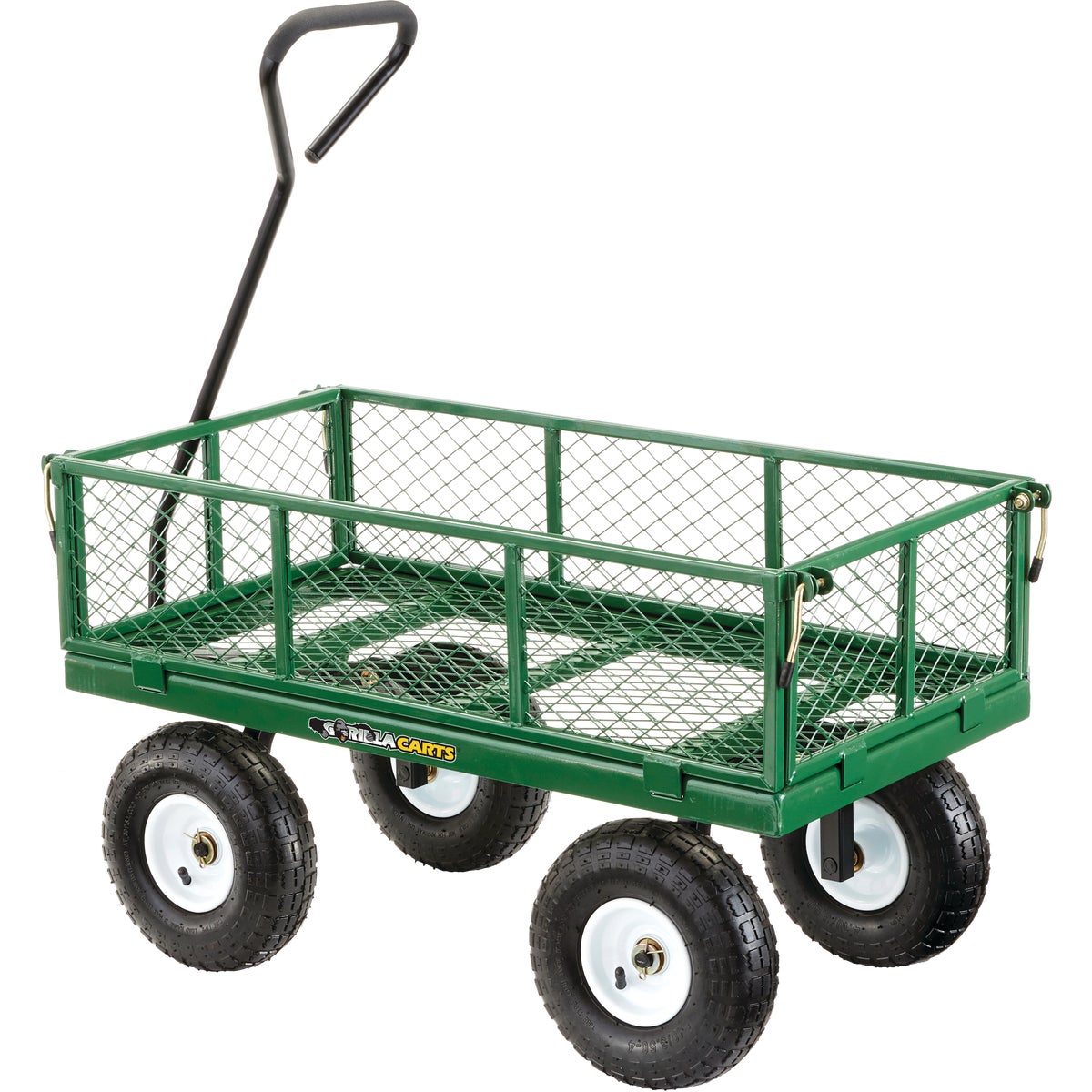 Gorilla Carts 3 Cu. Ft. 400 Lb. Steel Utility Garden Cart