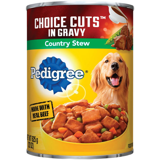 Pedigree Choice Cuts Country Stew Wet Dog Food, 22 Oz.