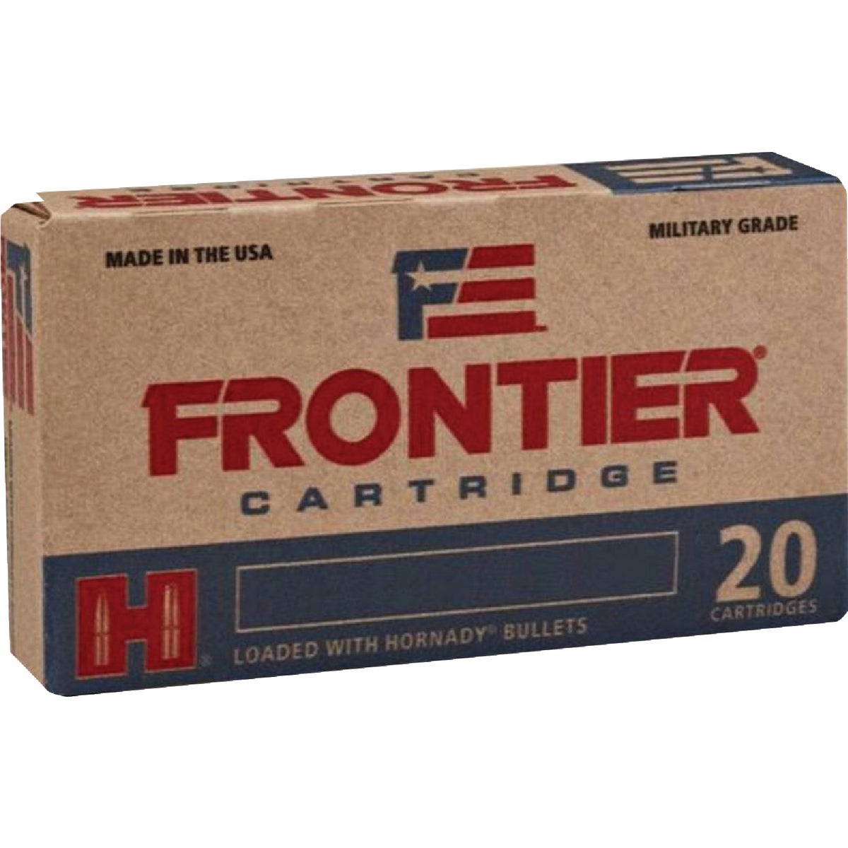 Hornady Frontier .223 Rem 68 Grain BTHPM Centerfire Ammunition Cartridges