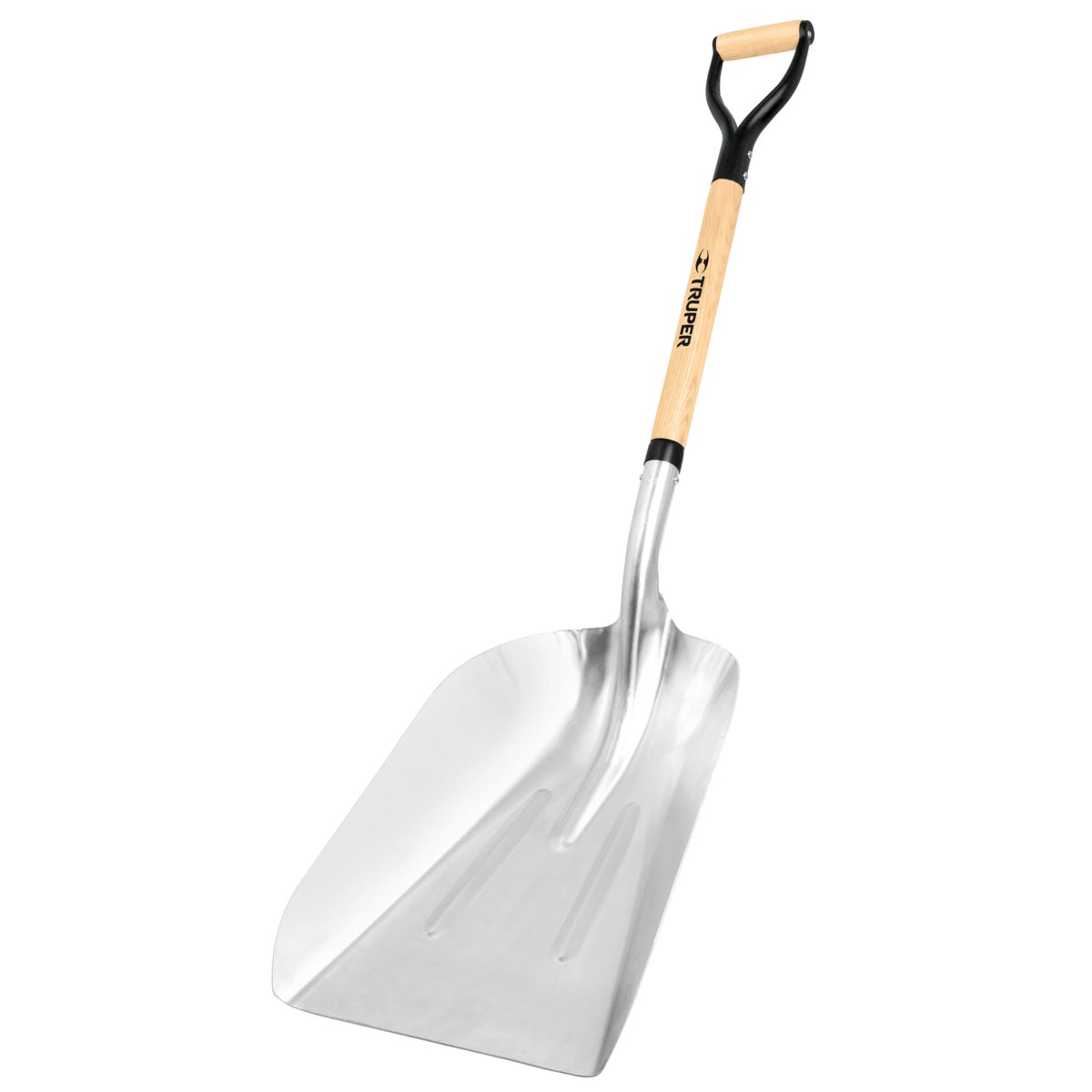 Truper Tru Pro #14 Steel 27 In. Wood D-Handle Aluminum Scoop Shovel