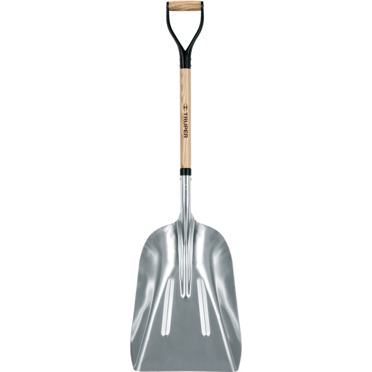 Truper Tru Pro #14 Steel 27 In. Wood D-Handle Aluminum Scoop Shovel