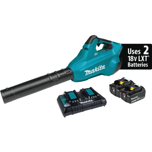 Makita 120 MPH 18V X2 (36V) LXT Lithium-Ion Brushless (5.0Ah) Cordless Blower Kit