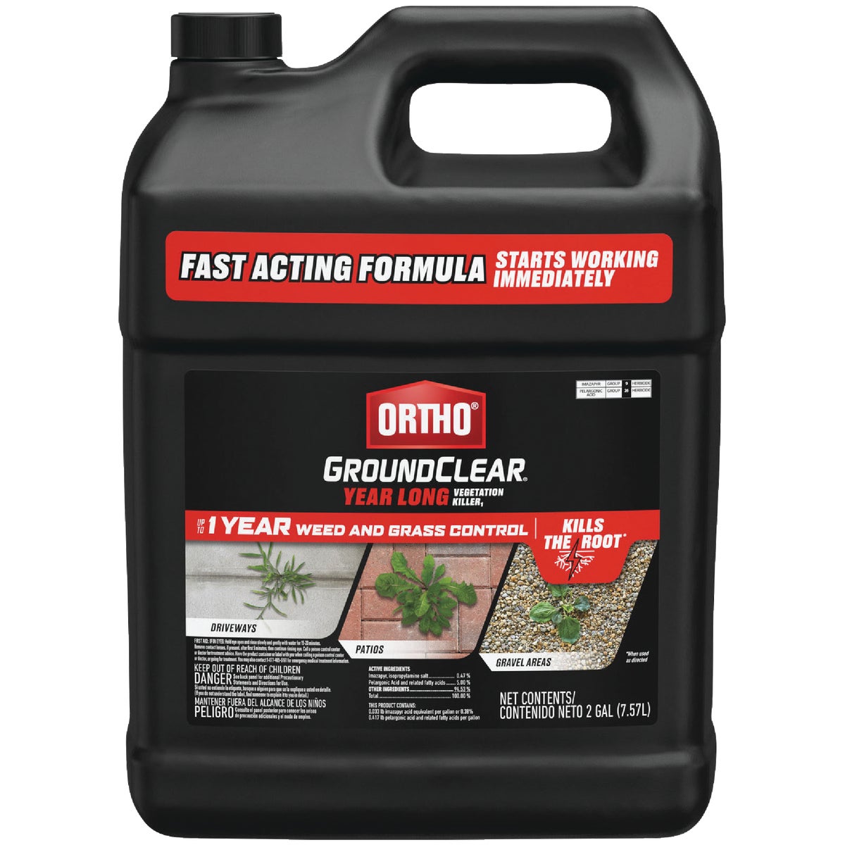 Ortho GroundClear 2 Gal. Concentrate Vegetation Killer