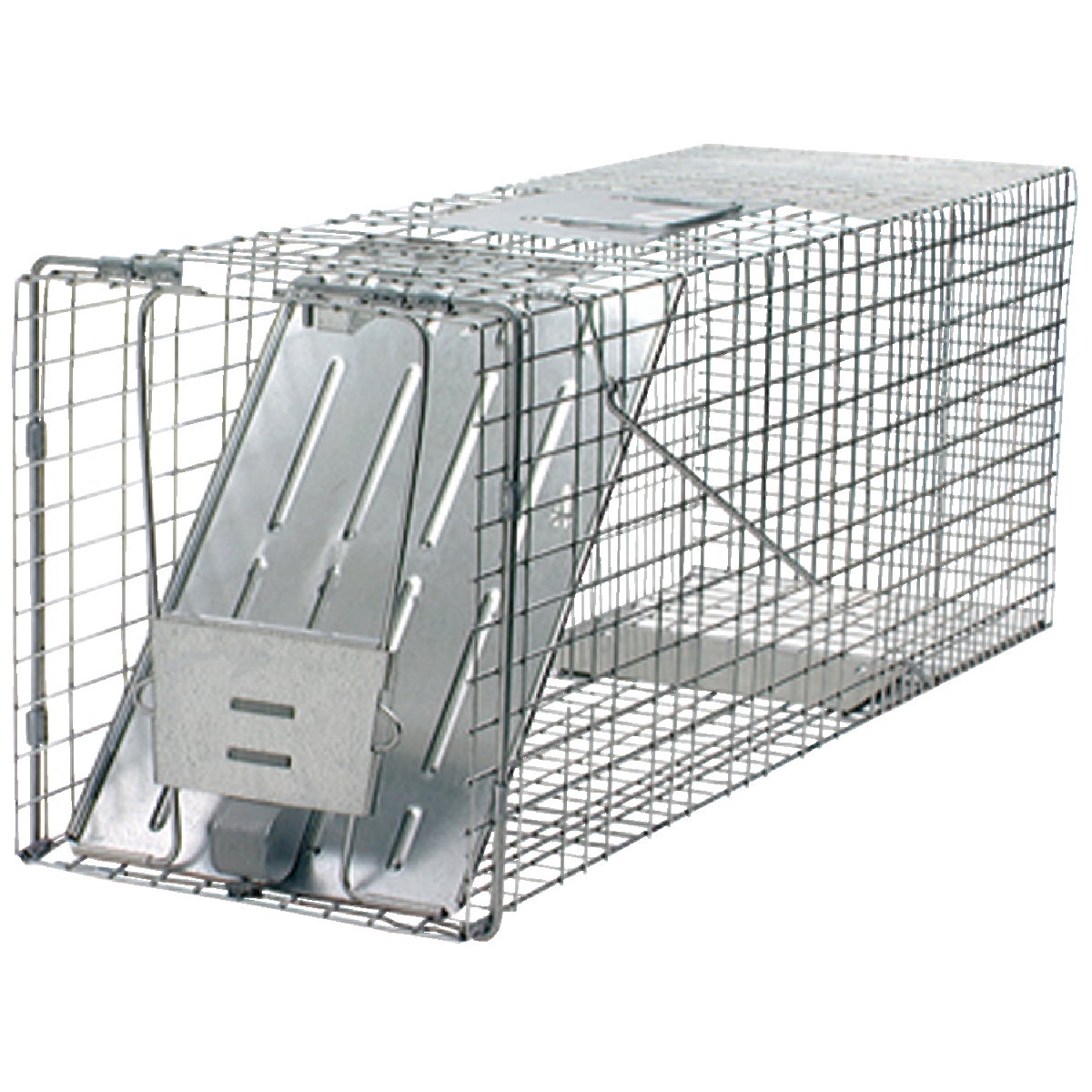 Havahart Professional Galvanized Steel 32 In. Large Live Animal Trap