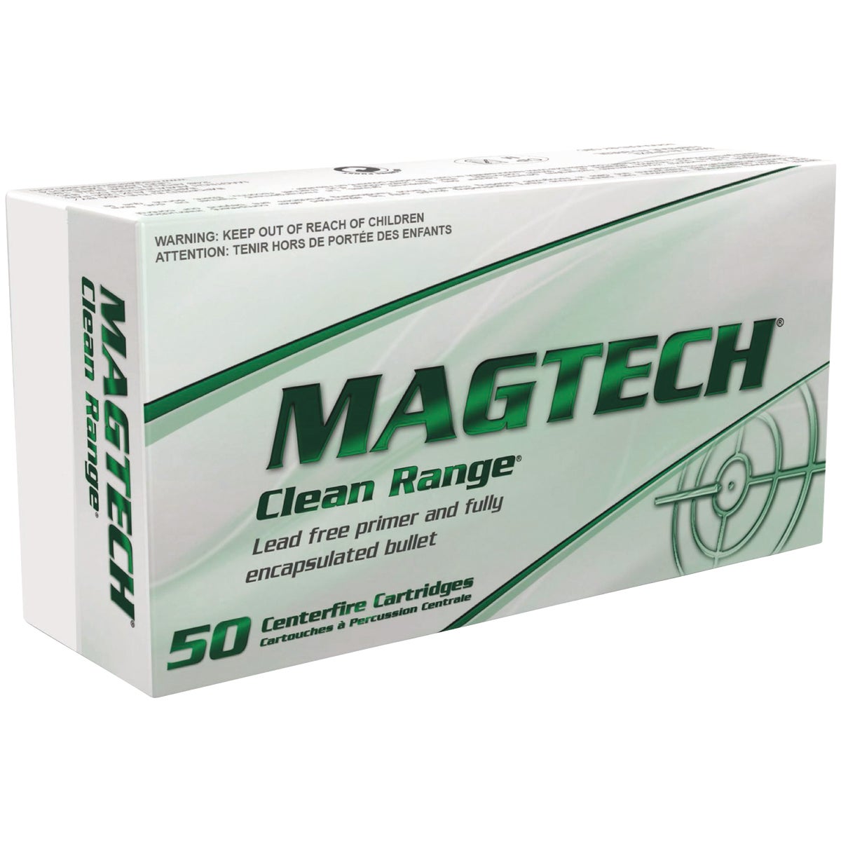 MagTech Clean Range 9mm Luger 124 Grain Centerfire Ammunition Cartridges