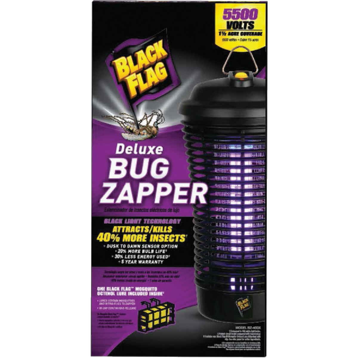 Black Flag 5500V Deluxe Bug Zapper