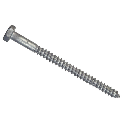 Hillman 5/16 In. x 4-1/2 In. Galvanized Hex Lag Screw (50 Ct.)