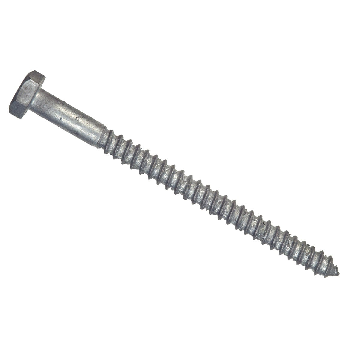 Hillman 1/2 In. x 8 In. Galvanized Hex Lag Screw (25 Ct.)