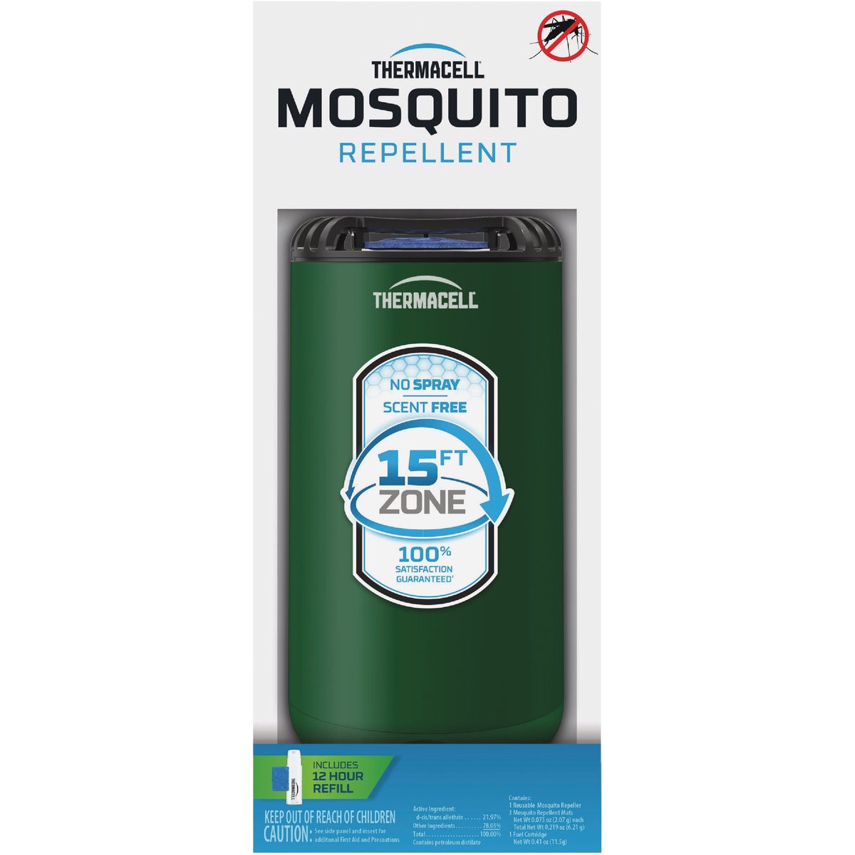 Thermacell Patio Shield 12 Hr. Forest Mosquito Repeller