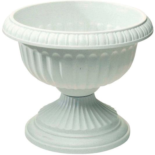 Novelty 12 In. W. x 11 In. H. x 12 In. L. Poly Stone Urn