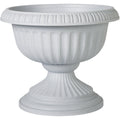 Novelty 18 In. W. x 14.5 In. H. x 18 In. L. Poly Stone Urn