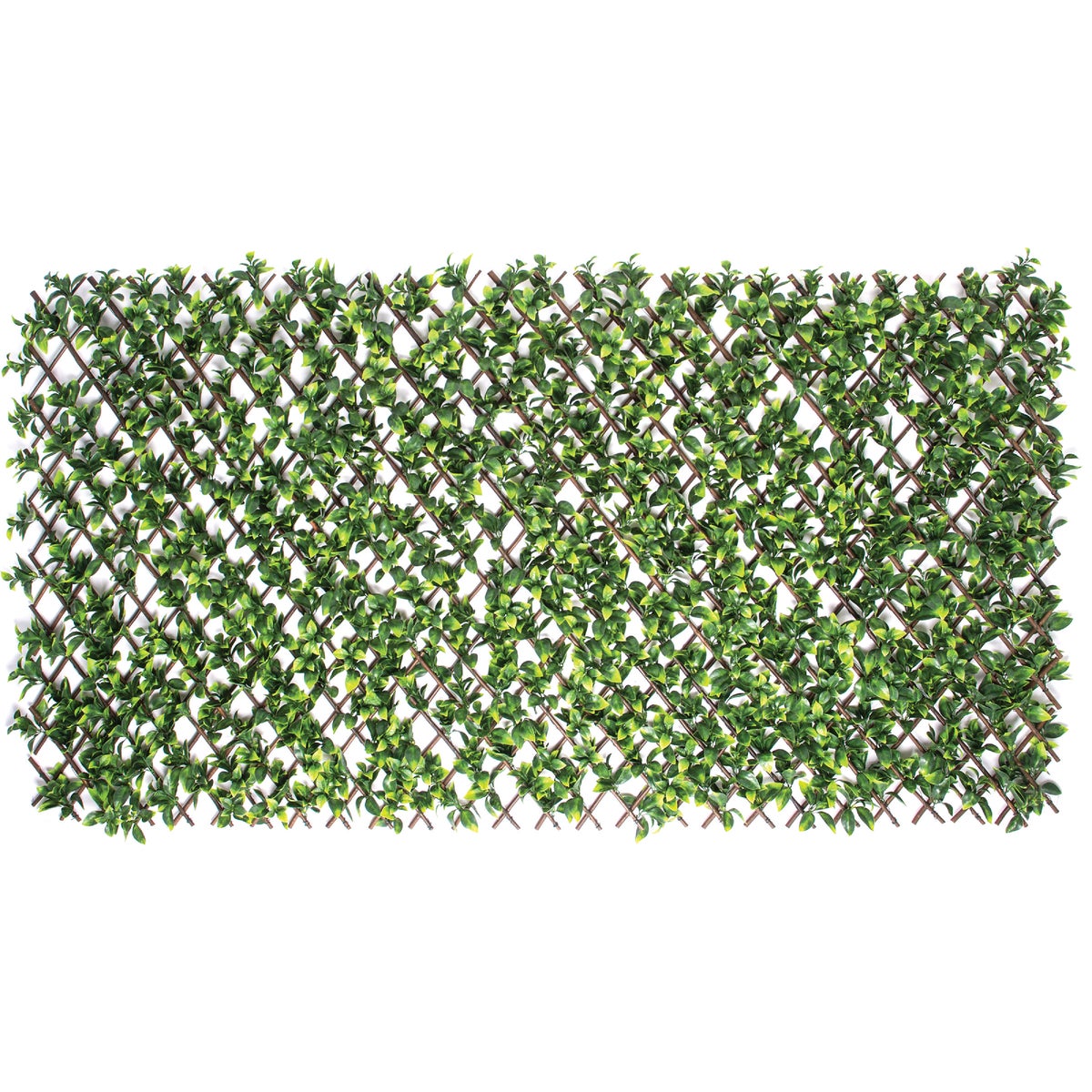 Naturae Decor Priva Hedge Willow Trellis with Gardenia Leaves