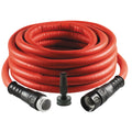 Fitt Flow 1/2 In. x 100 Ft. Red Expandable Hose & Twist Nozzle
