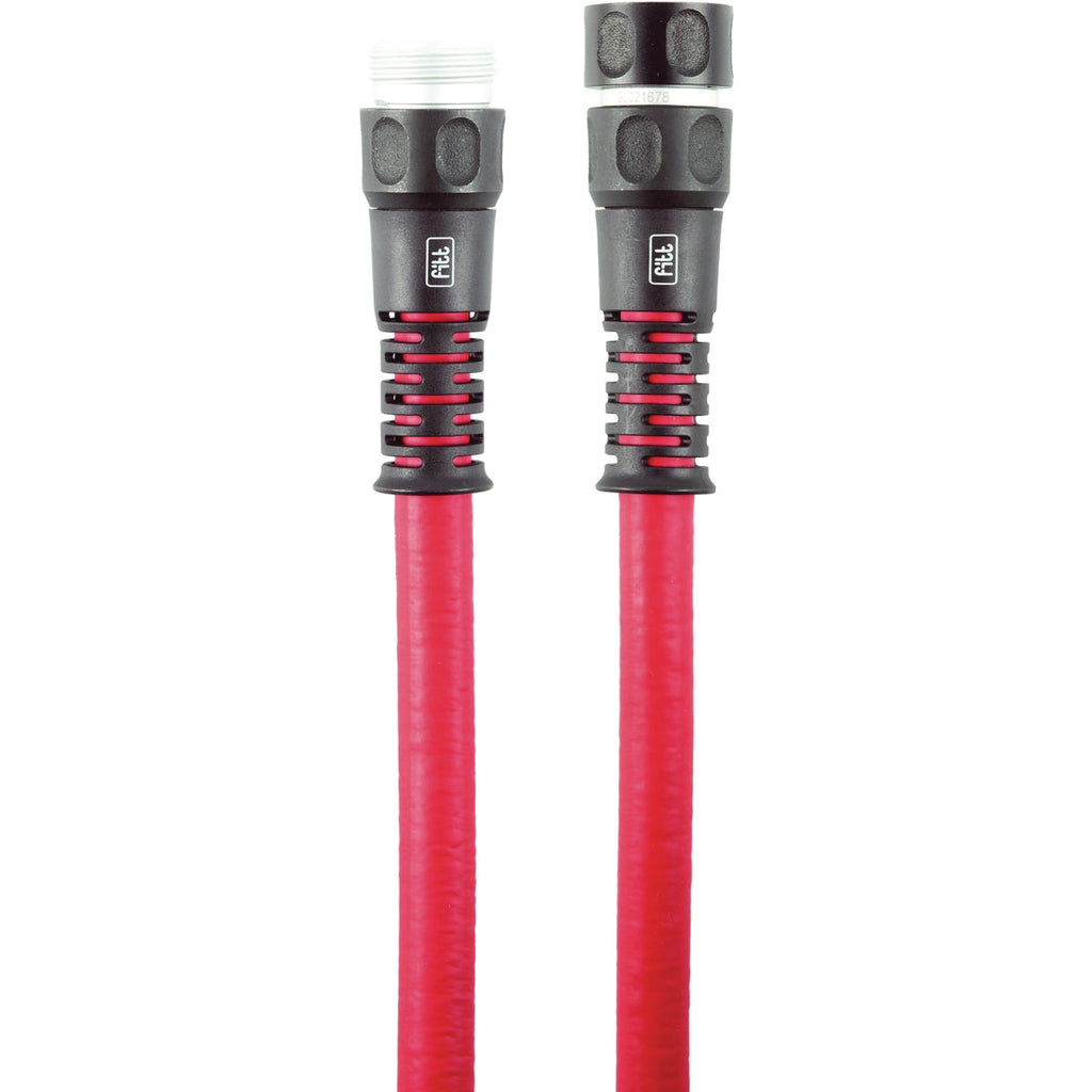 Fitt Flow 1/2 In. x 100 Ft. Red Expandable Hose & Twist Nozzle