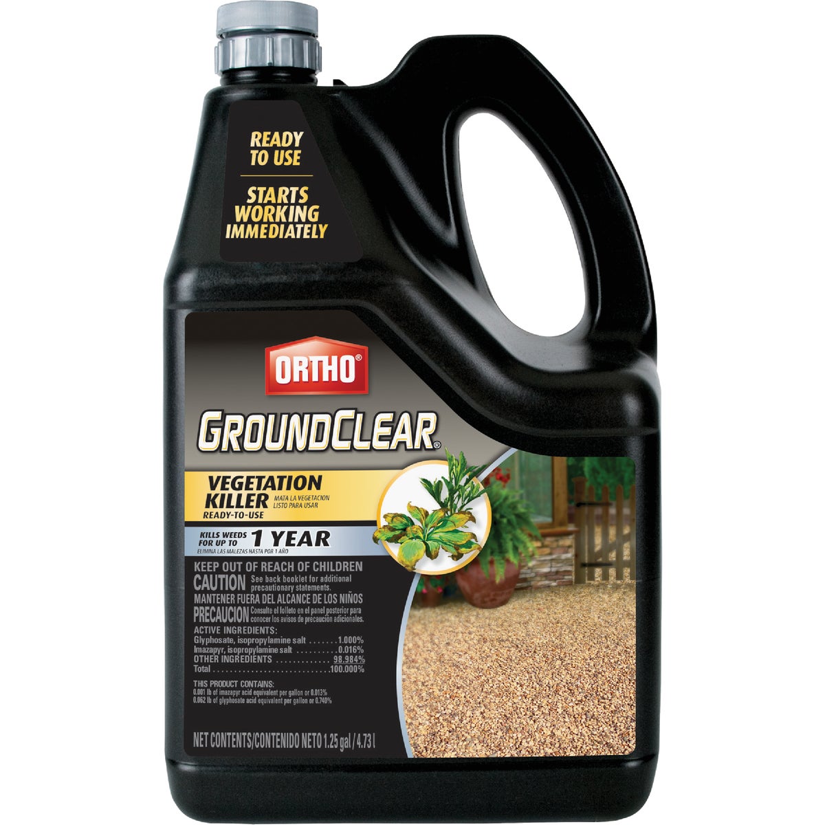 Ortho GroundClear 1.25 Gal. Ready To Use Vegetation Killer