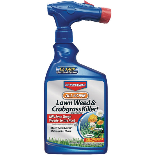 BioAdvanced All-in-1 32 Oz. Ready To Spray Crabgrass & Weed Killer