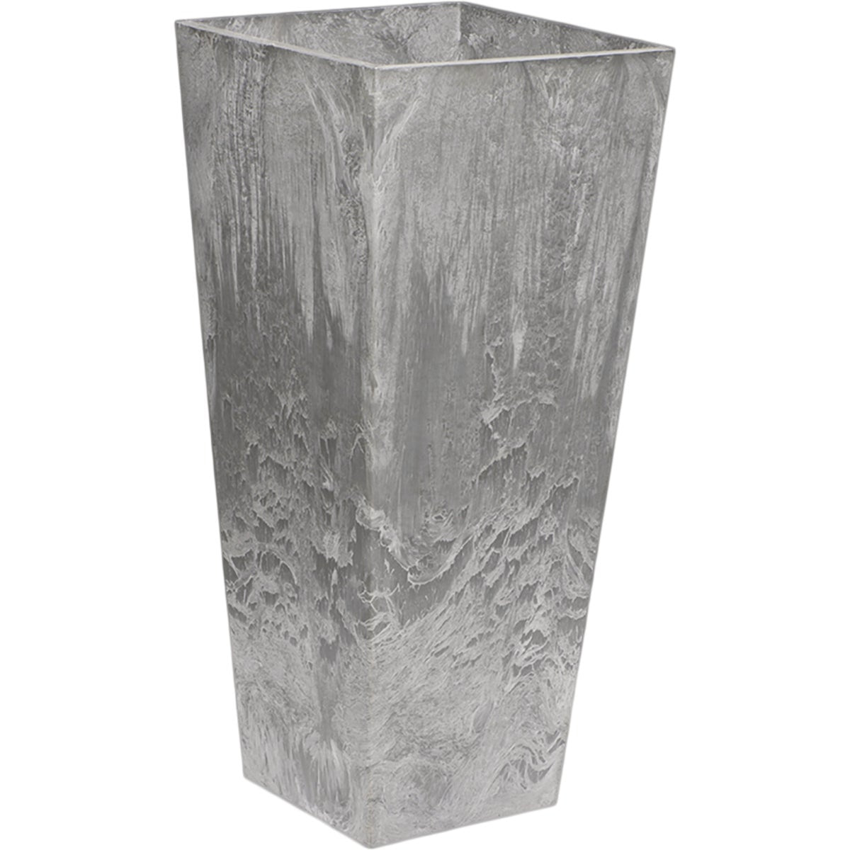 Novelty ArtStone Ella 13.75 In. W. x 27.75 In. H. x 13.75 In. L. Gray Resin Planter