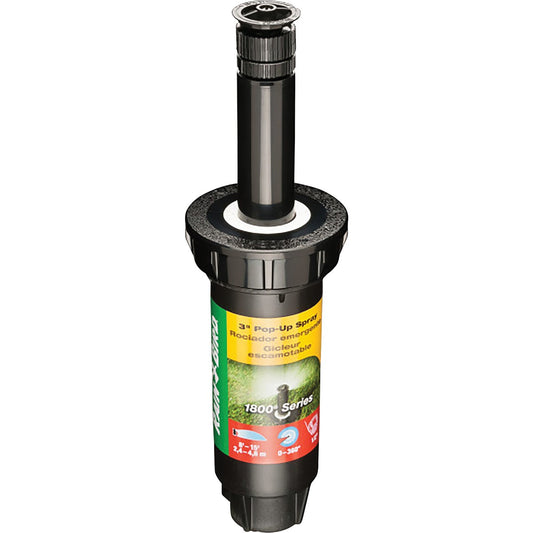 Rain Bird 3 In. Full Circle Adjustable Pop-Up Head Sprinkler with Pressure Regulator