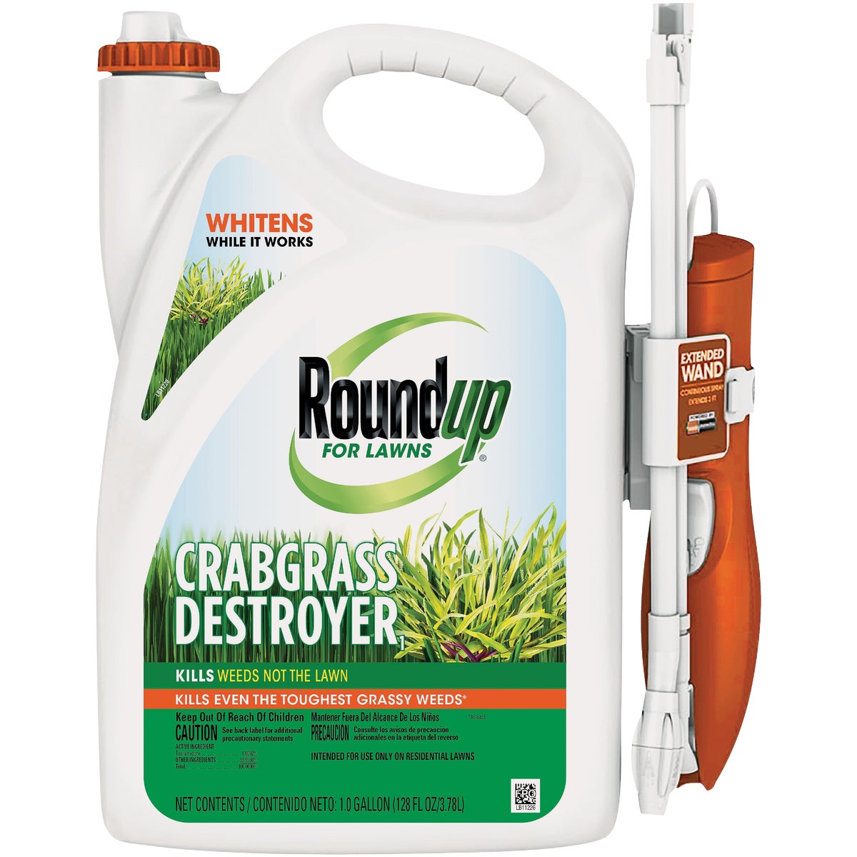 Roundup For Lawns 1 Gal. Wand Sprayer Crabgrass Destroyer