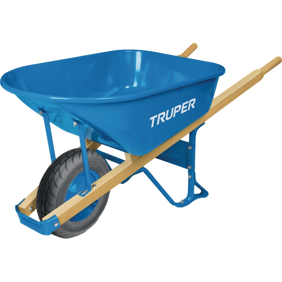 Truper Tru Pro 6 Cu. Ft. Steel Wheelbarrow