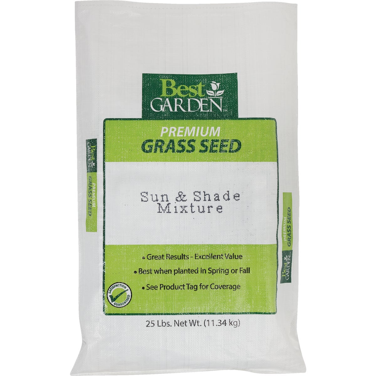 Best Garden 25 Lb. 6250 Sq. Ft. Coverage Sun & Shade Grass Seed