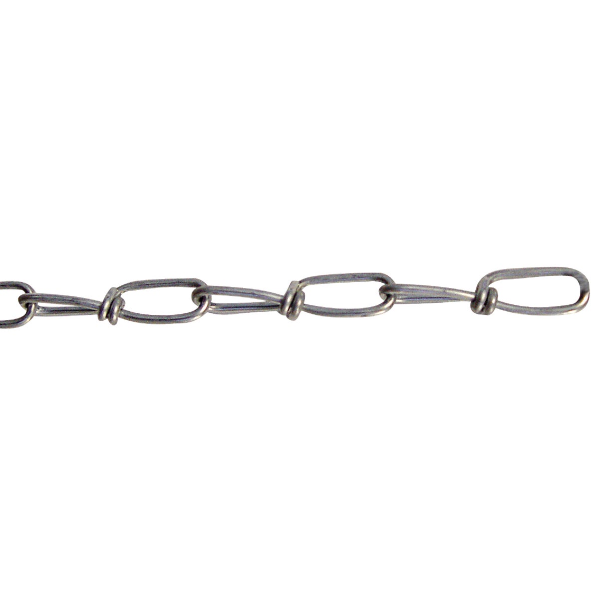 Campbell #2/0 250 Ft. Zinc-Plated Low-Carbon Steel Coil Chain